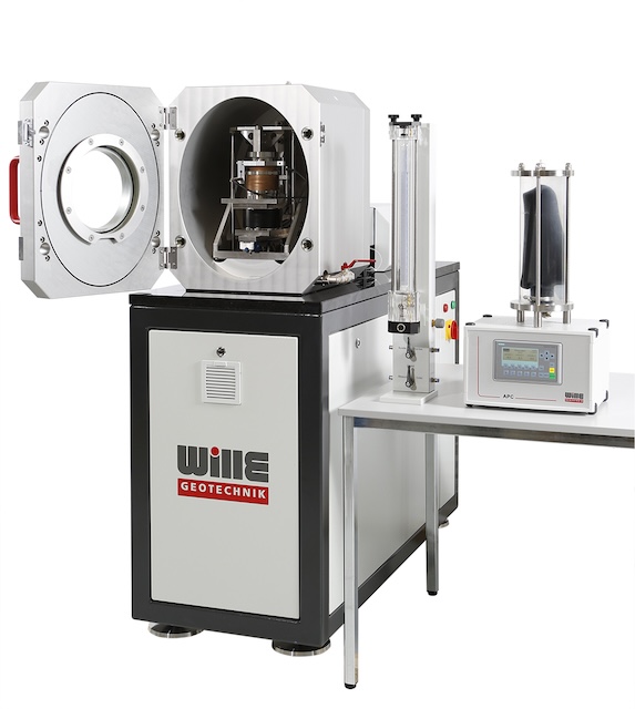 Aparato dinámico de corte simple de presión directa - 1