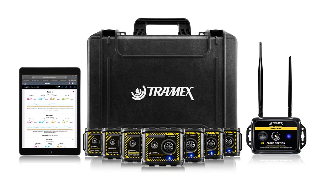 Tramex Remote Environmental Monitoring System - TREMS-10 - 1