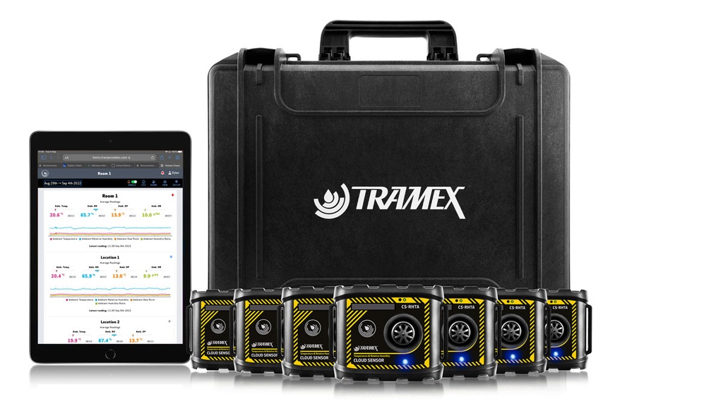 Tramex Remote Environmental Monitoring System Accessory Pack - AP-TREMS-10 - 1