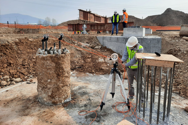 Ultrasonic Cross-Hole Testing