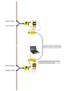  48-channel acquisition system with two DAQLink 5 seismic stations linked together via Ethernet 