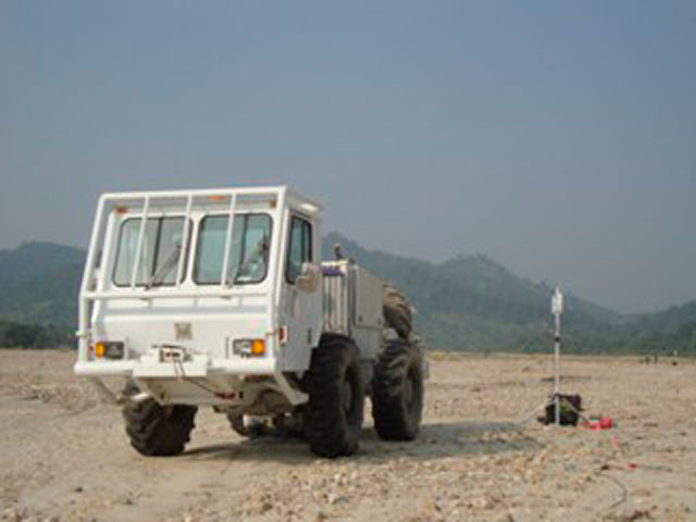Work with DAQLink 5 seismic station and vibrator