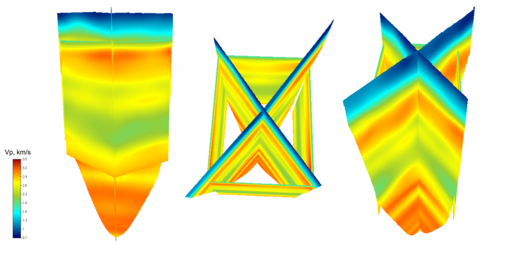 CST data obtained with borehole sparker Pulse, energy source Jack-2500HP and hydrophone array WellStreamer