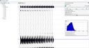 Obtaining the final trace, placing markers and calculating the length of piles 
