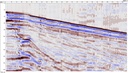Example of field data for VSP on P- waves, obtained with GStreamer geophone array
