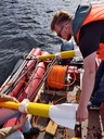 Field tests of parallel gradiometer Marimag with 1.2m spacing between sensors