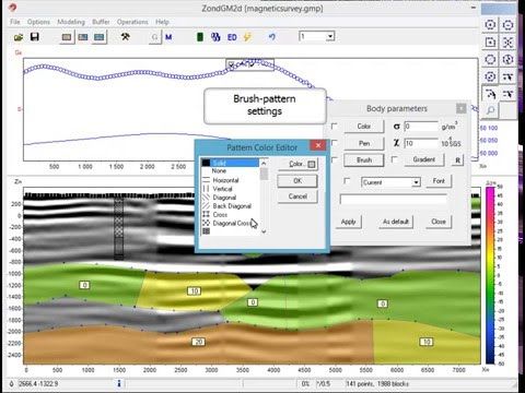 ZondGM2d — Nuevo producto para la interpretación gravimétrica y magnética en 2D