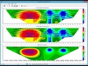 ZondRes2D — Tomografía eléctrica 2.5D para resistividad y polarización inducida (IP)