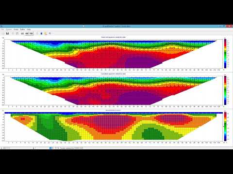 ZondRes2D — Tomografía eléctrica 2.5D para resistividad y polarización inducida (IP)