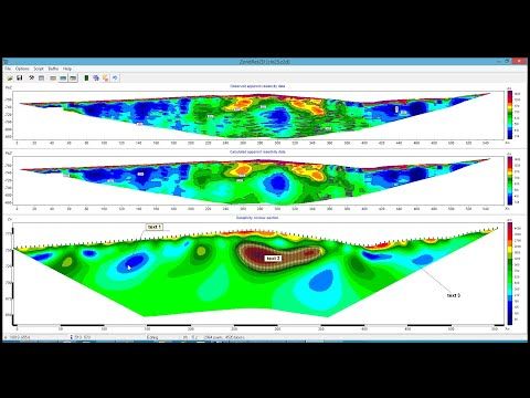 ZondRes2D — Tomografía eléctrica 2.5D para resistividad y polarización inducida (IP)