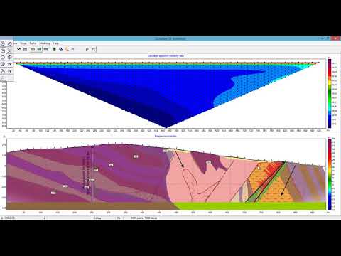 ZondRes2D — Tomografía eléctrica 2.5D para resistividad y polarización inducida (IP)