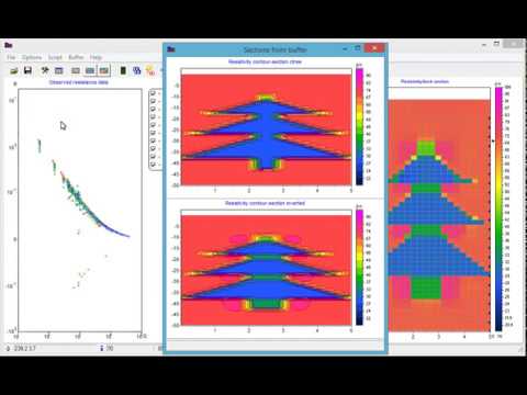 ZondRes2D — Tomografía eléctrica 2.5D para resistividad y polarización inducida (IP)