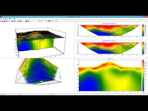 ZondRes3D — Tomografía eléctrica en 3D para resistividad y polarización inducida (IP)