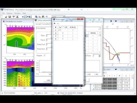 ZondTEM1 — Interpretación de datos de sondeo TEM 1D