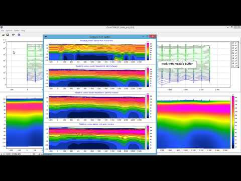 ZondTEM2D — Electromagnético en Dominio del Tiempo y Frecuencia 2D
