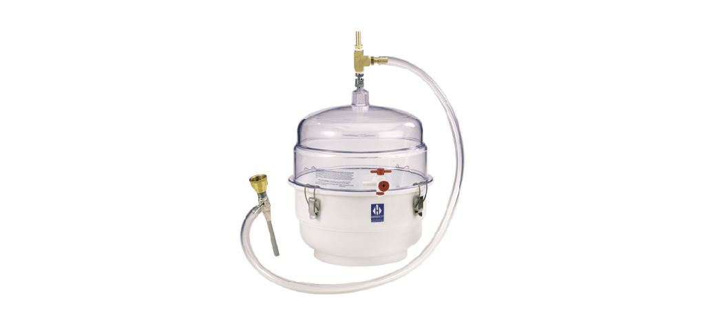 Juego de picnómetro de vacío, gran capacidad