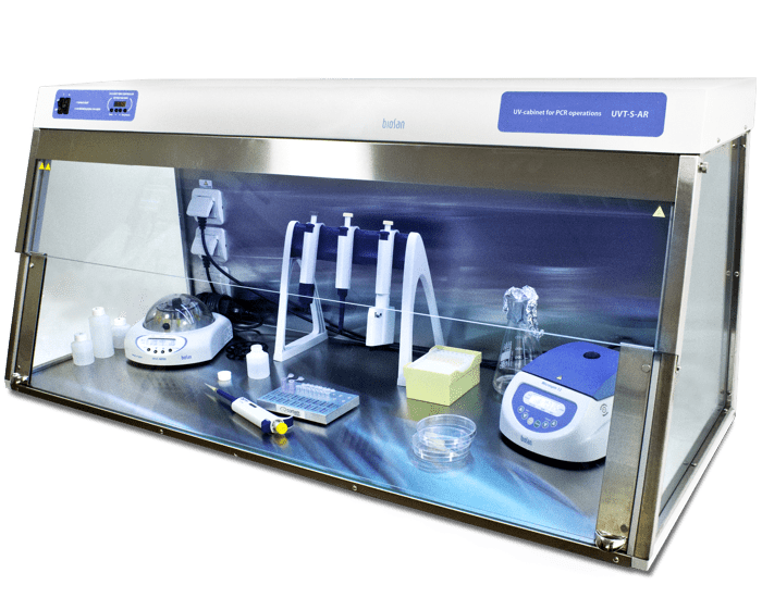 UVT-S-AR, Cabina de limpieza mediante UV de ADN/ARN