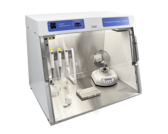 UVT-B2-AR, Cabina de limpieza mediante UV de ADN/ARN