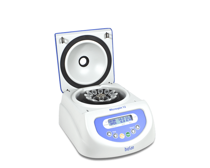 Microspin 12, Mini centrífuga de alta velocidad
