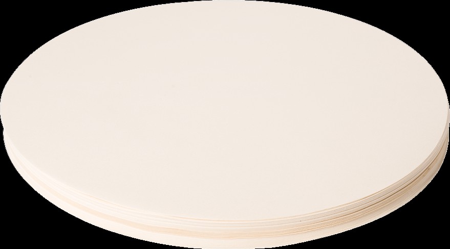 Papel de filtro, 33 cm de diámetro, 60 ml por minuto (paquete de 100) | H-1497.613