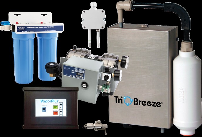 Control de Humedad Vapor Plus + TriOBreeze 220V 50Hz | H-2740T.5F