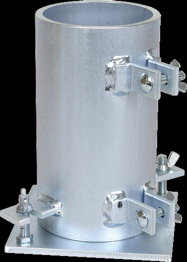 Molde, cilindro, 4'' X 8'' con placa base desmontable (pared .250) | H-2934