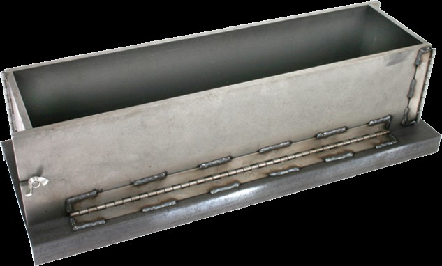 Forma de viga, hormigón, 6''X 6'' X 24'' | H-3010