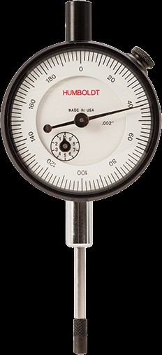 Indicador de Dial, Vertical, Divisiones de 25 mm x 0,02 mm | H-3222M