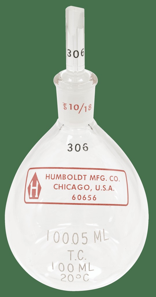Botella de gravedad específica, 100 ml | H-3387
