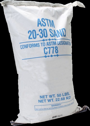 Arena de ensayo, ASTM C 778 # 20-30, 50 libras por BX | H-3820BX
