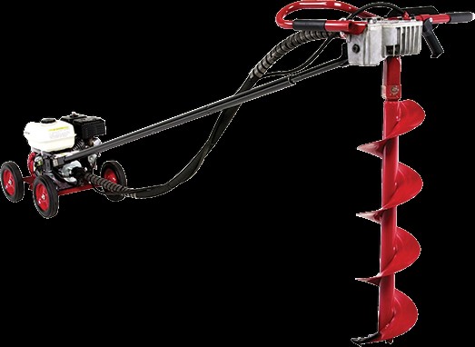 Barrena eléctrica para suelos, motor de 5 caballos de fuerza | H-4050