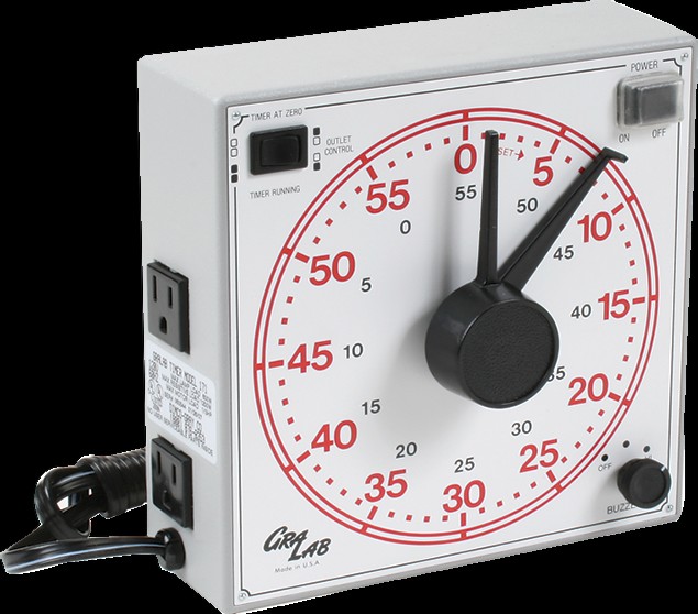 Temporizador de laboratorio universal, 110 V 60 Hz | H-4292