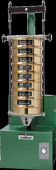 Tamizadora motorizada de hasta 10 tamices de 8'' de diámetro, 220 V 60 Hz ''L/N'' | H-4325.2F