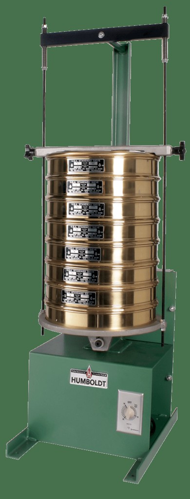 Tamizadora motorizada de hasta 7 tamices de 12'' de diámetro, 115 V 6 A 60 Hz ''S/N'' | H-4330