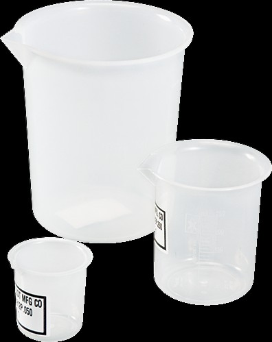 Vaso Plástico Graduado 400ml | H-4912P.400