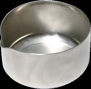 Plato de evaporación, níquel, capacidad de 40 ml, 57 mm x 25 mm | H-4924.040