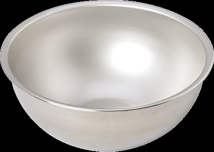 Tazón redondo para mezclar, acero inoxidable, 1-1/2 cuartos (1,4 L) | H-4936