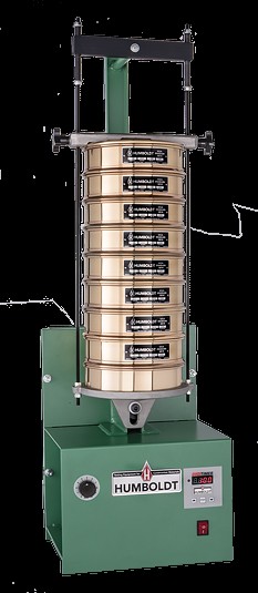 Tamizadora grande de velocidad variable, temporizador digital, 120 V 60 Hz | HA-4330V