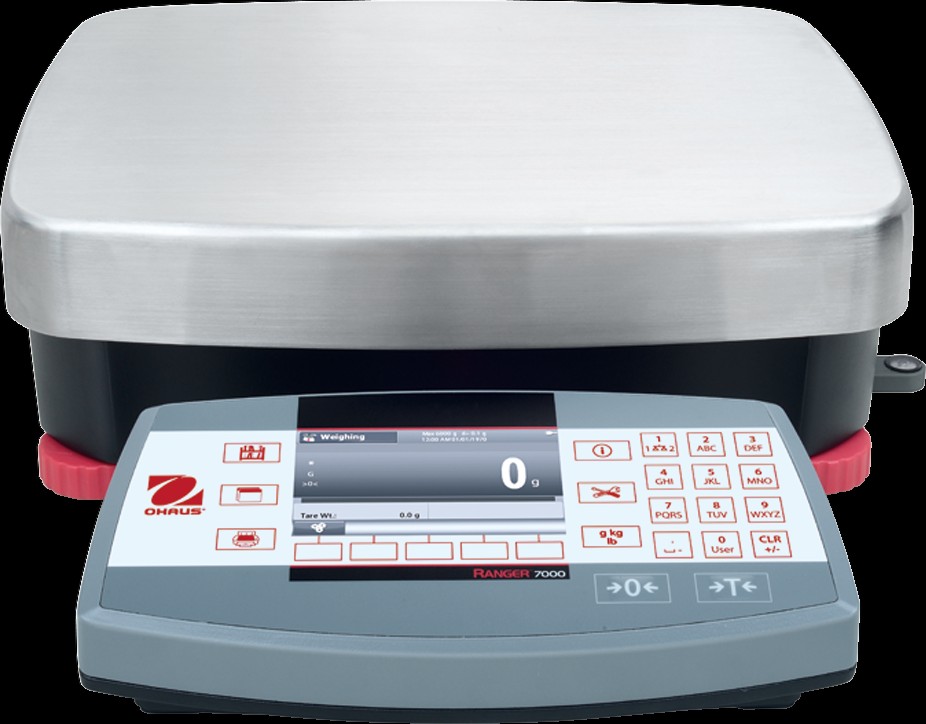 Báscula de mesa compacta Ohaus Ranger 7000, 15 kg x 0,2 g - 220 V 50/60 Hz | HB-4512.4F