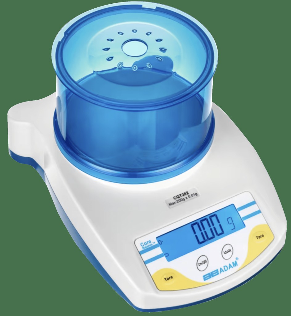 Balanza portátil Adam CQT Core, 5000 g x 1 g - 220 V 50/60 Hz | HB-4535A.4F