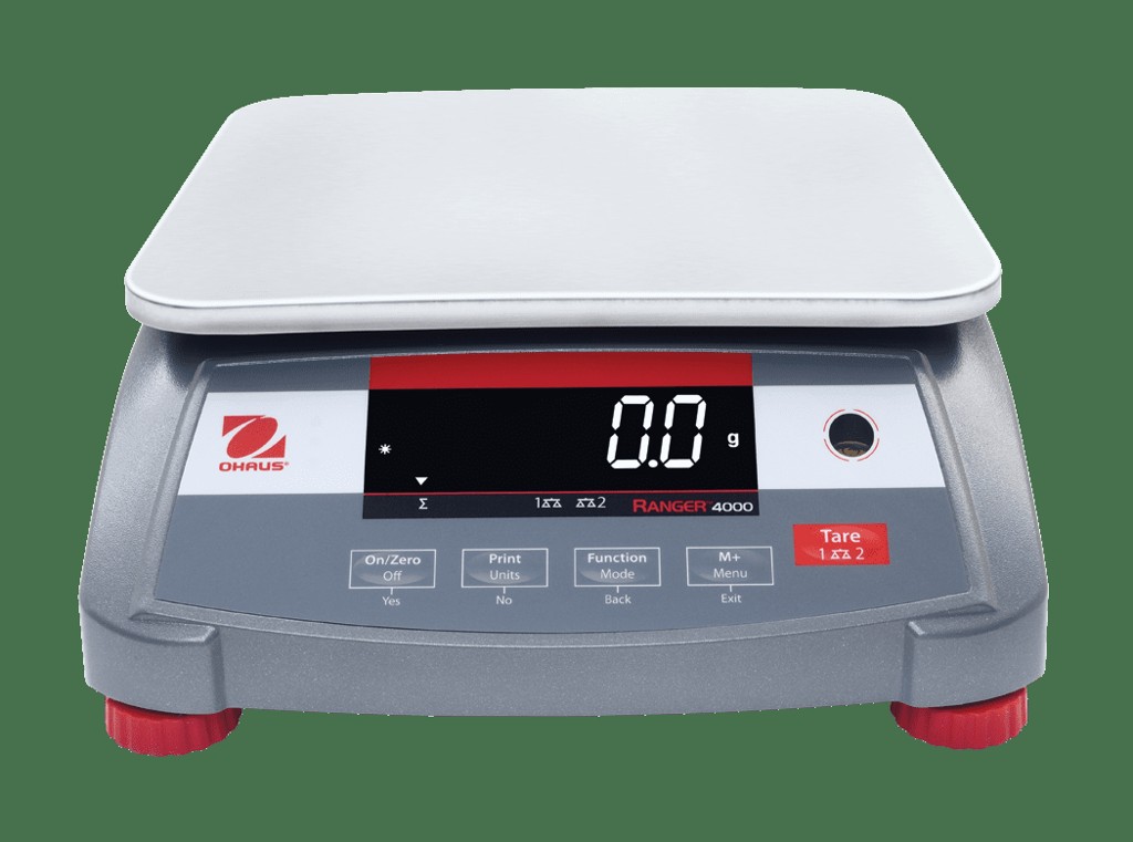 Báscula de mesa compacta Ohaus Ranger 4000, 6000 g x 0,2 g - 220 V 50/60 Hz | HB-4736.4F