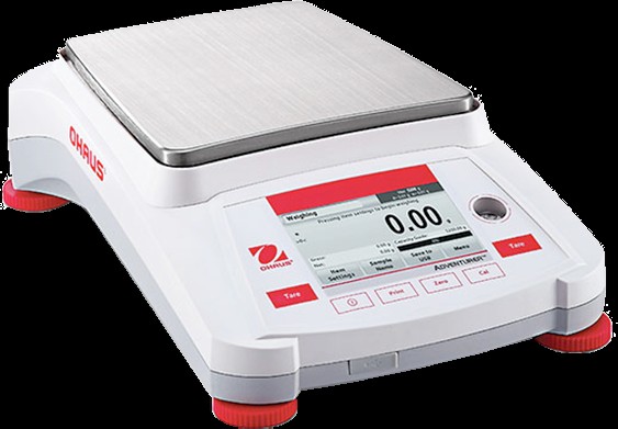 Balanza de precisión Ohaus Adventurer, 2200 g x 0,01 g - Calibración externa 220 V 50/60 Hz | HB-5322A.4F