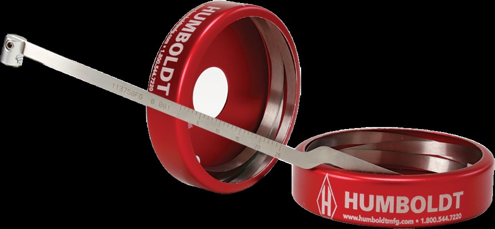 Cinta de precisión con diámetro de 0,75 a 7,00 pulgadas de diámetro, acero inoxidable | HM-4174