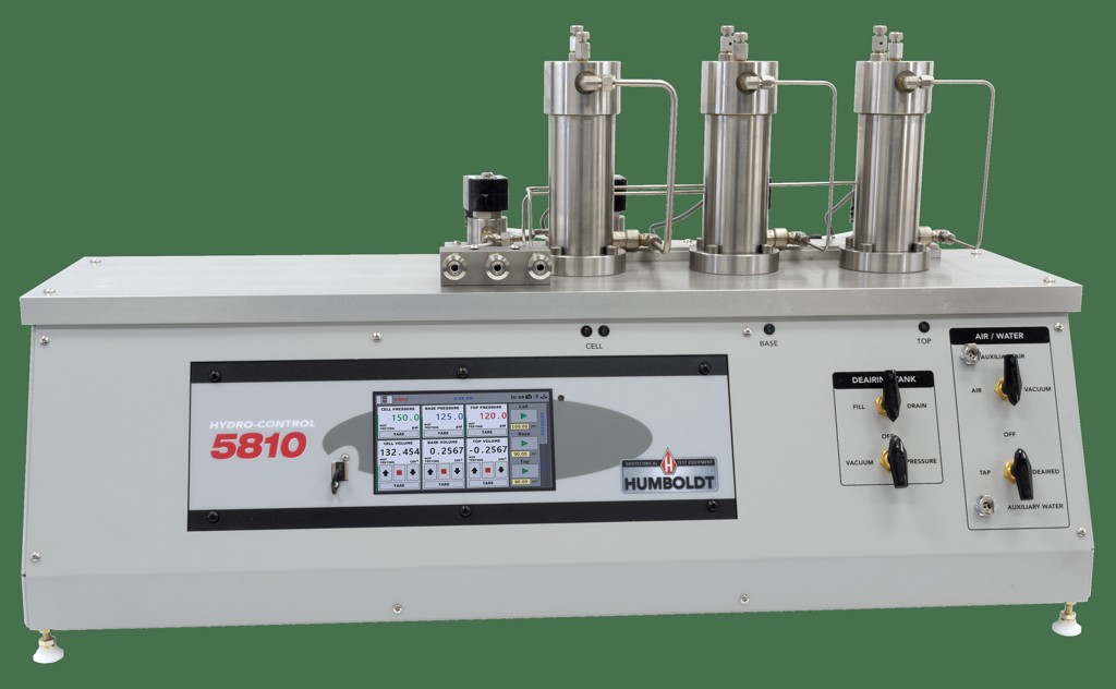 Aparato automatizado de permeabilidad de alta presión/volumen 500 PSI | HM-5810-500.3F