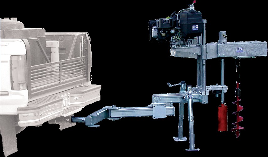 Taladro sacanúcleos, montado con enganche, tapa de broca de 16'', 15 Hp | HR-2700