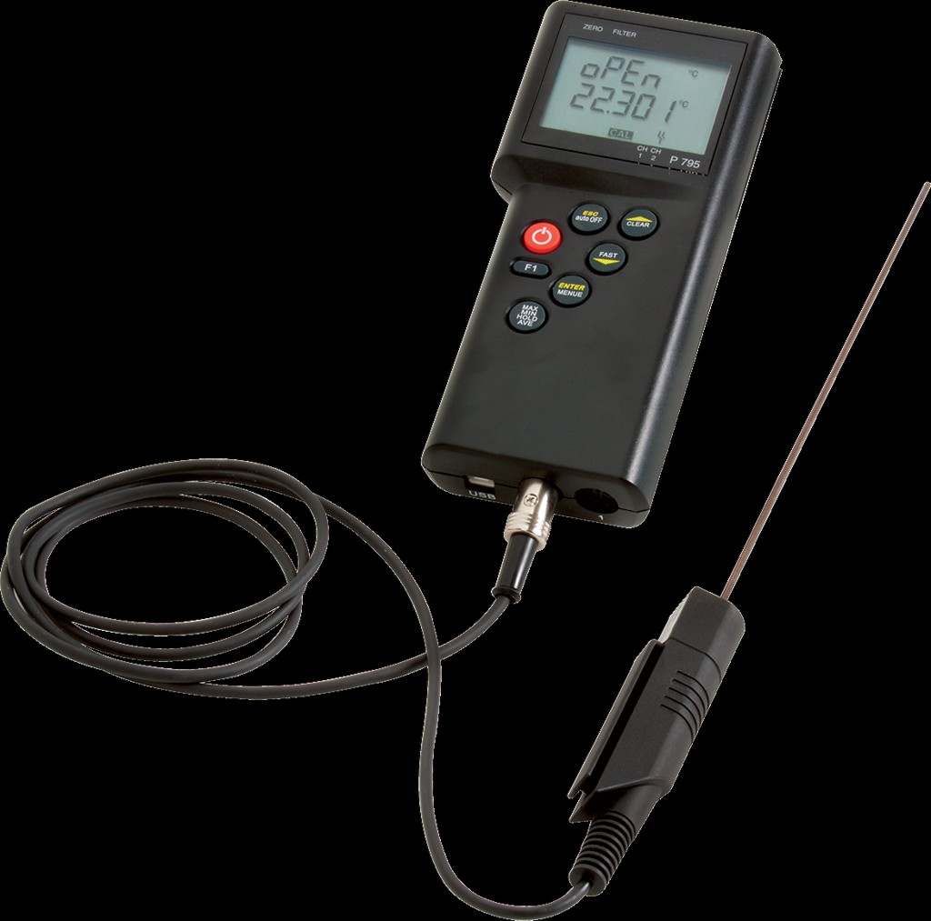 Precision, Hand-Held Thermometer, Pt100Platinum