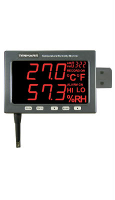 Tenmars TM-185 / TM-185D Temperature / Humidity LED Monitor -Wide frequency range of 10Hz to 5KHz -Acceleration, velocity and displacement measurement -Meets ISO2954 sensor ...