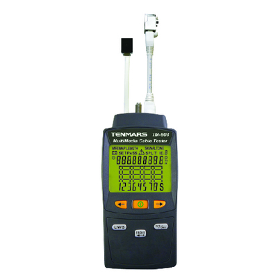 Tenmars TM-903 Multiplemedia LAN cable Probador