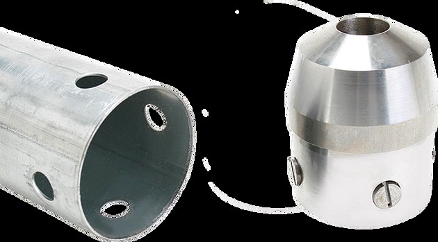 Cabezal de accionamiento de varilla E de 3" para tubos Shelby