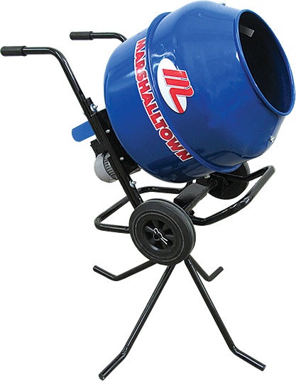 Mezclador de carretilla liviano, 1/2 HP, 3.0 pies cúbicos, 115 V/60 Hz | H-3846A